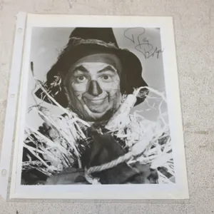 Ray Bolger Autographed Photograph