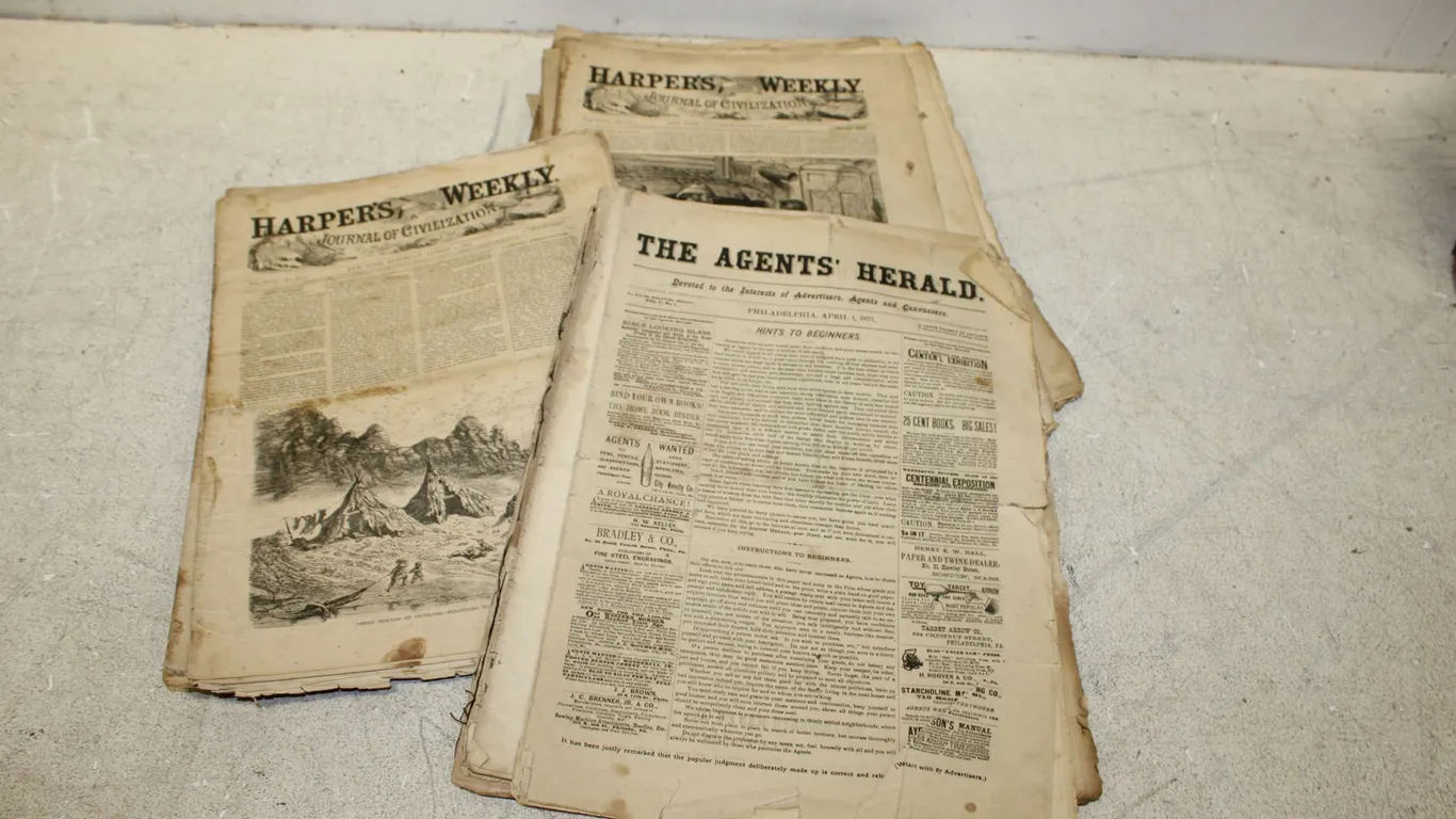 Harper's Weekly & the Agents Herald Newspapers