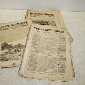 Harper's Weekly & the Agents Herald Newspapers