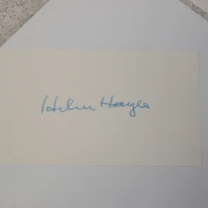 Helen Hayes Autograph