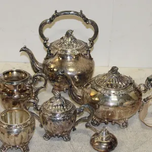 Silver Plate Tea Service