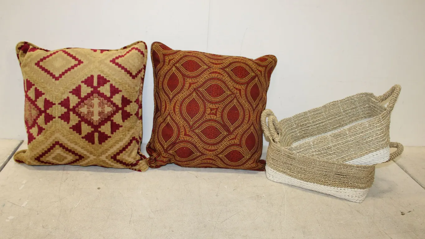 Pillows & Baskets