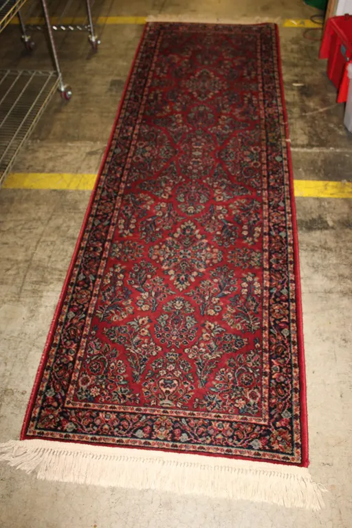 Karastan Red Sarouk Runner Rug