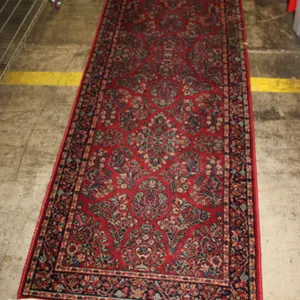 Karastan Red Sarouk Runner Rug