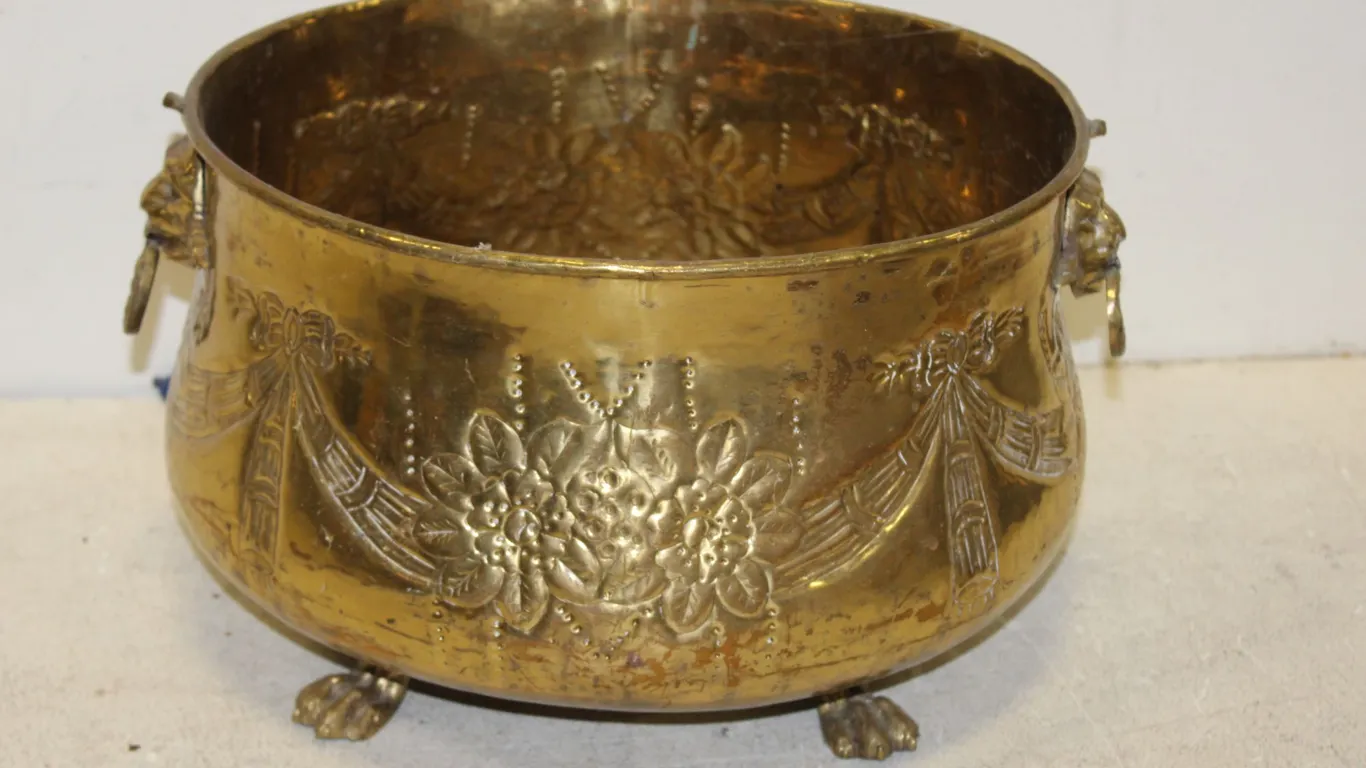 Brass Jardiniere