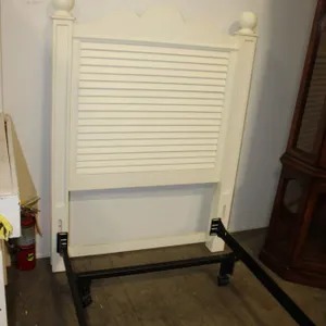 Cottage Twin Headboard & Metal Frame
