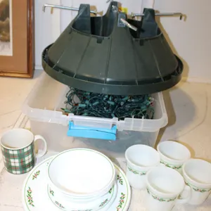 Corelle Holiday Dinnerware & Lights