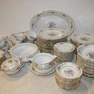 French Floral China Dinnerware