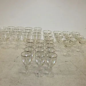 Etched Glass Stemware