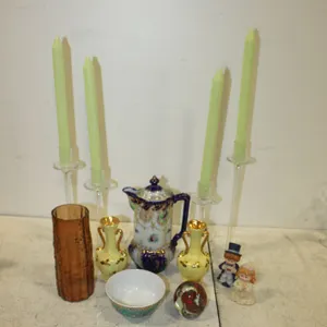 China, Candlesticks & Décor