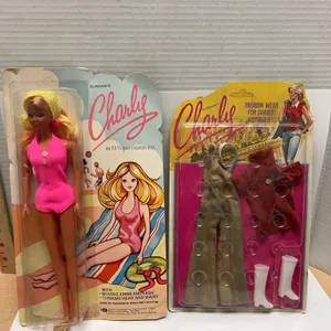 1976 Durham’s Charly 11.5" Fashion Doll in Original Packaging With Fashion Outfit Set MOC NOS HK Iss