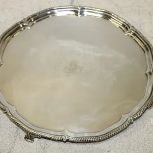 English Sterling Silver Tray