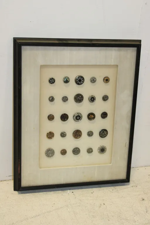 Vintage Button Display