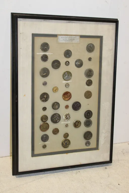 Antique Button Display