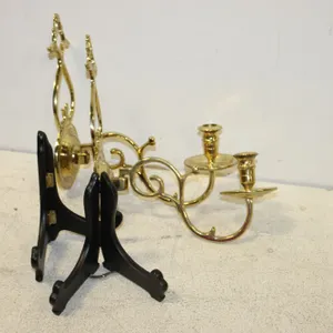 Brass Wall Sconce Candle Holders & Display stands