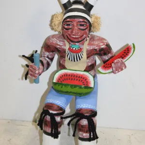 F. Healing Hopi Kachina Figure