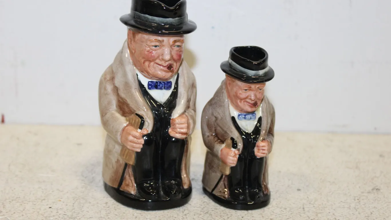 Royal Doulton Churchill Toby Jugs
