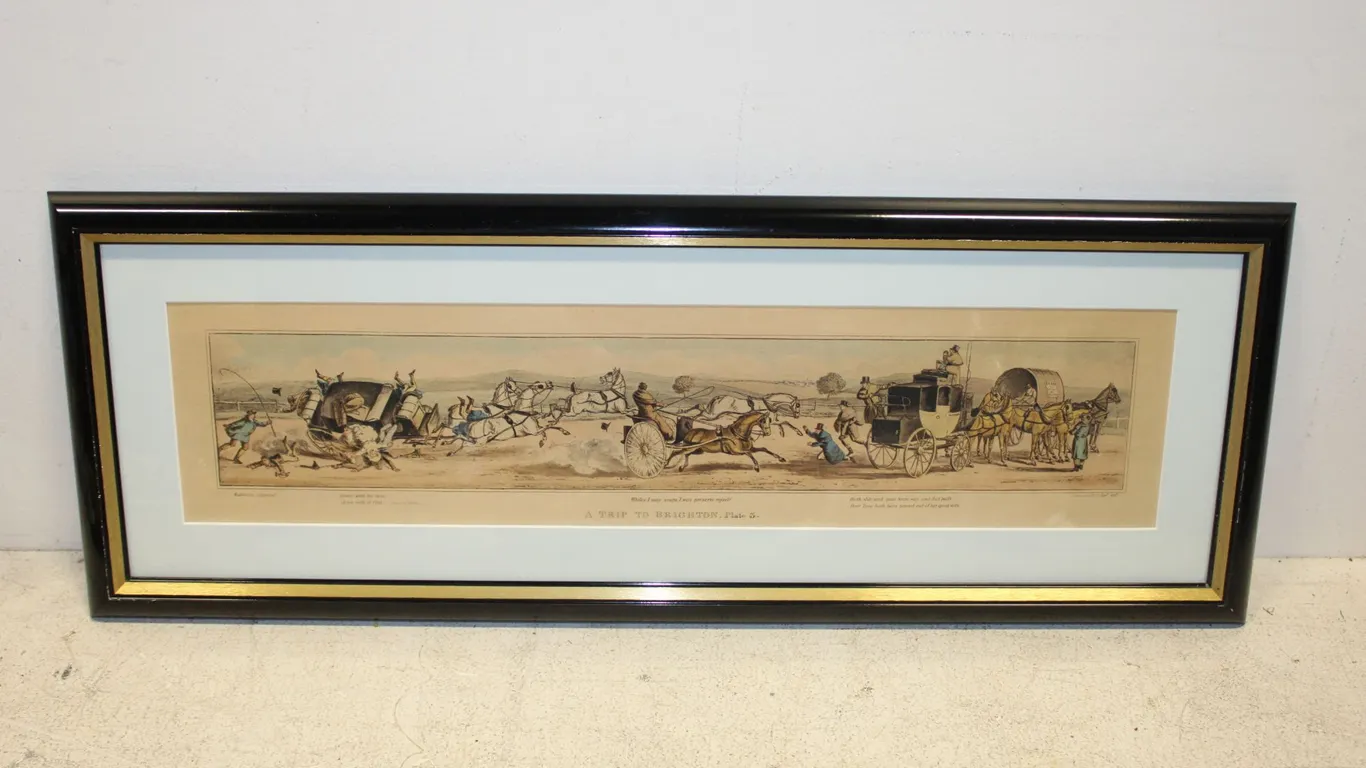 A Trip Brighton - Plate 3 Print