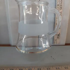 Vintage Bedside Water Carafe/Pitcher 6''X7.5''
