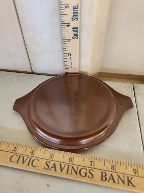 Vintage Pyrex Casserole Dish Lid (Lid Only) 20-C16 Old Orchard 8"X6.25"