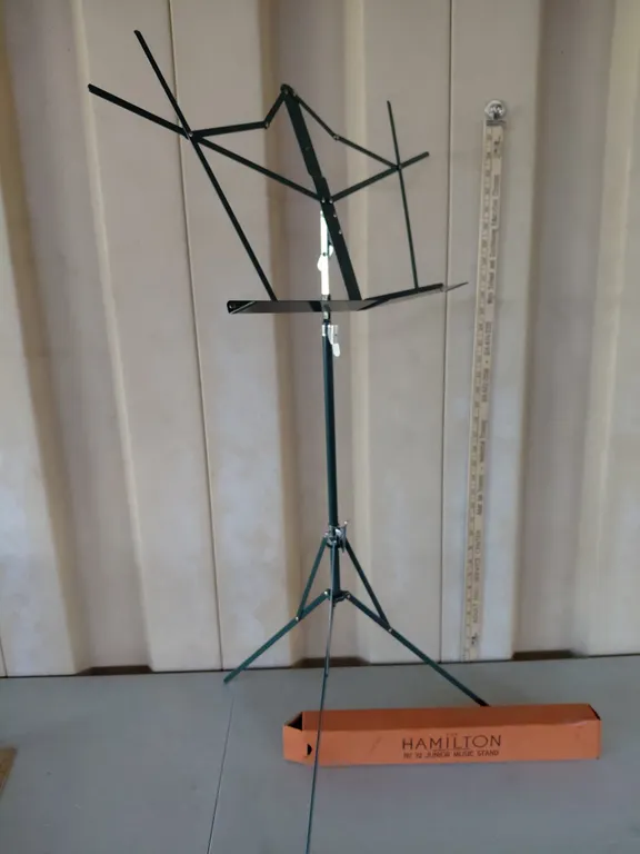 Vintage Hamilton Junior Music Stand W/Original Box
