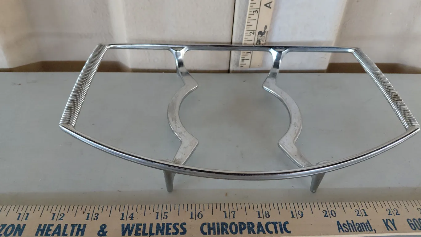 Vintage Pyrex/Corning Ware Metal Casserole Serving Cradle/Trivet 11.5"X8"X2"