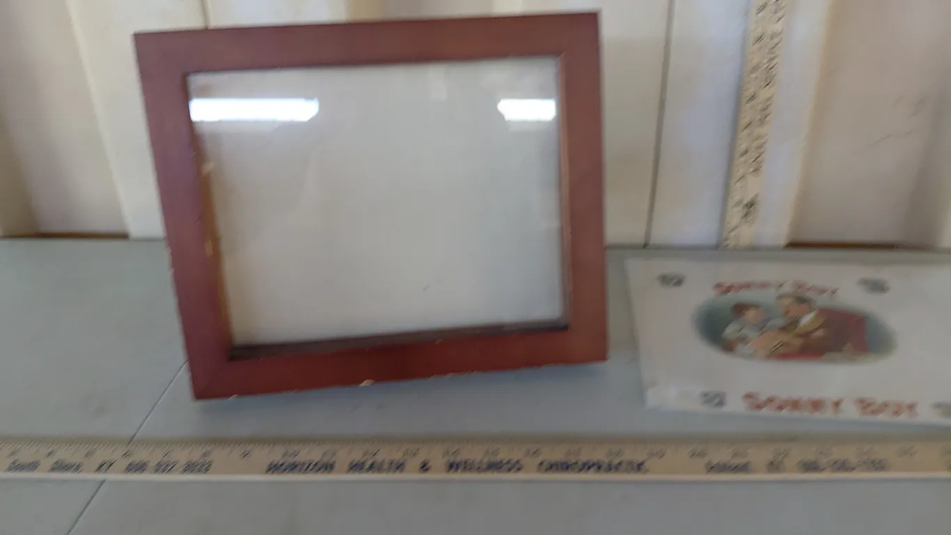 Frame Box W/Cigar Advertisement 11.5''X9.5''X2''