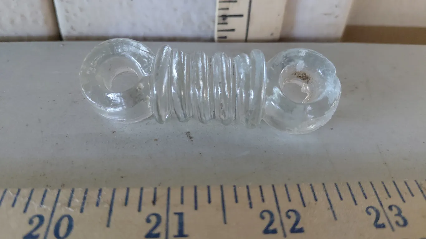 Glass Knife Rest 3''