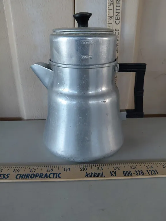 Wear-Ever Aluminum Percolator Pot 6''X8''X9''