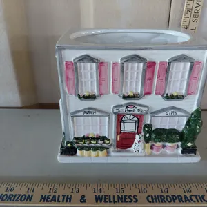 Sherwood Brands The Flower Store Cookie Jar 7.5''X5''X9.5'' No Lid