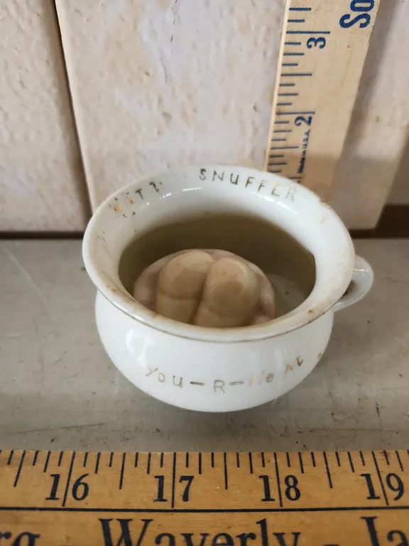 Vintage Butt Snuffer You-R-Next Cup/Chamber Pot/Ashtray