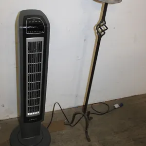 Lasko Tower Fan & Wrought Iron Candlestick