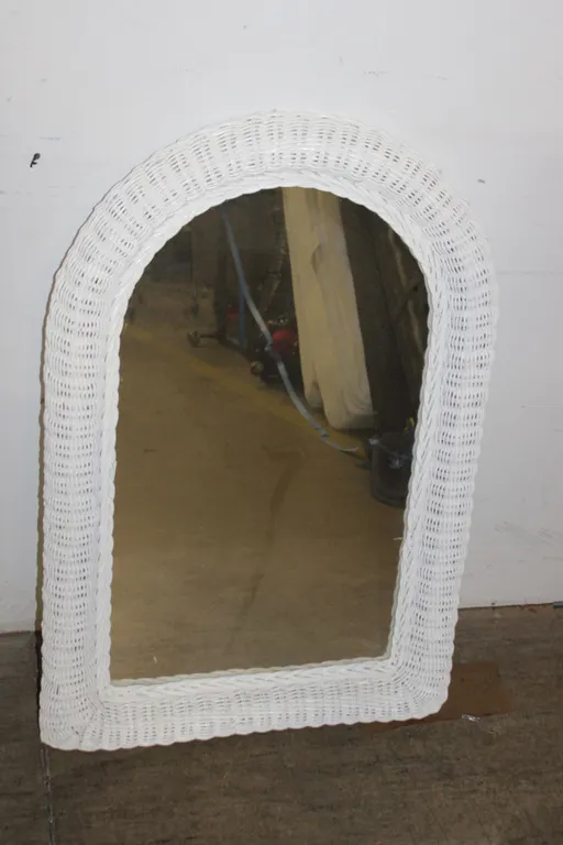 Wicker Wall Mirror