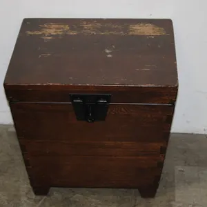 Wood Storage Chest