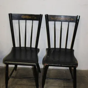 Stenciled Chairs
