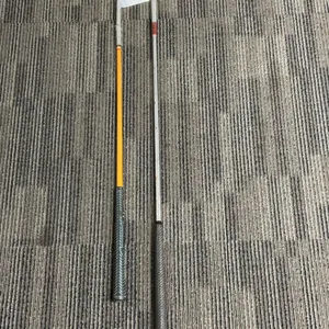 Vintage Spalding Silver Cup and Dunlop Craig Wood Model Golf Irons with Original Shafts and Grips
