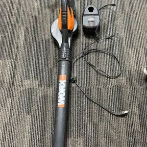 WORX 18V Cordless Electric Leaf Blower With WA3127 Battery and Powerstation Charger Combo Kit Set, B