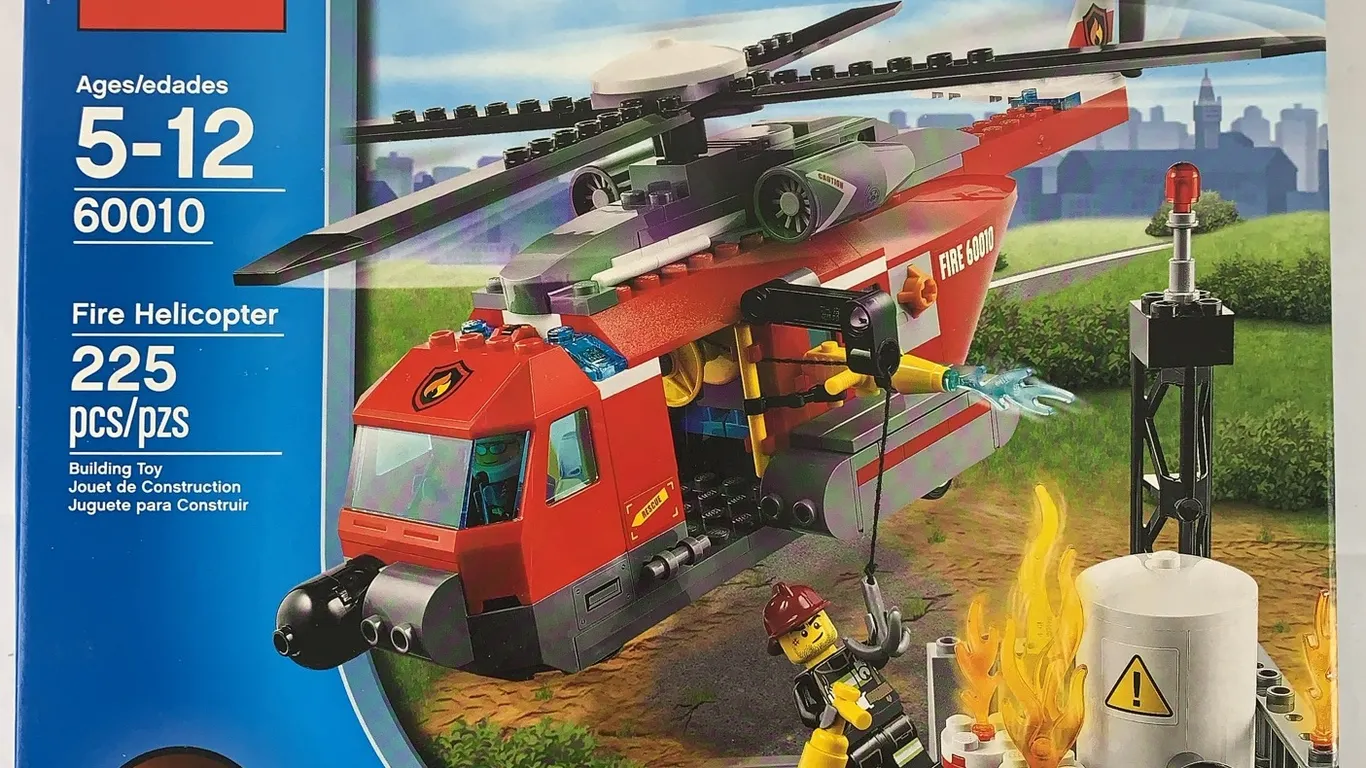 LEGO City Fire Helicopter 60010 (2013