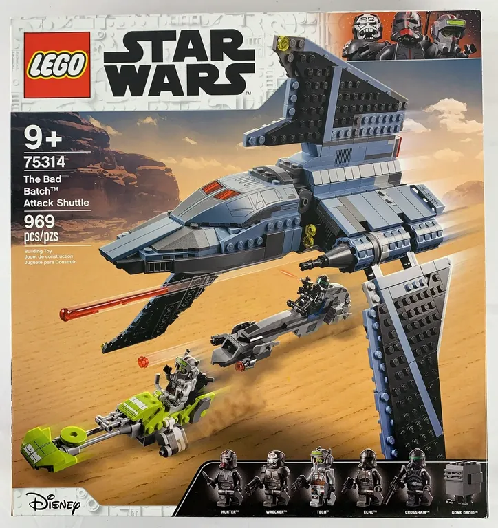 LEGO Star Wars The Bad Batch Attack Shuttle 75314 (2021)