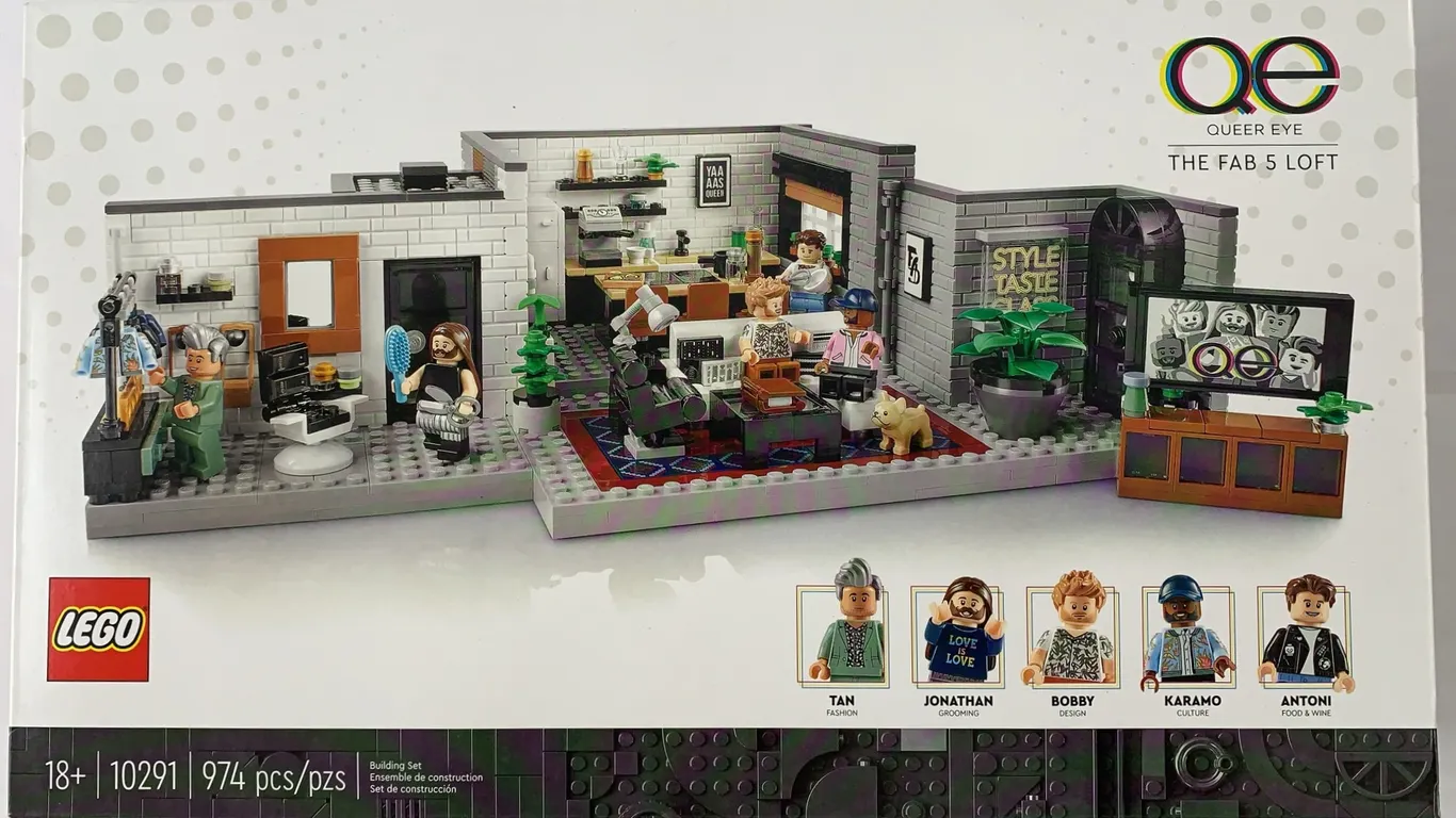 LEGO Icons Queer Eye – The Fab 5 Loft 10291 (2021)