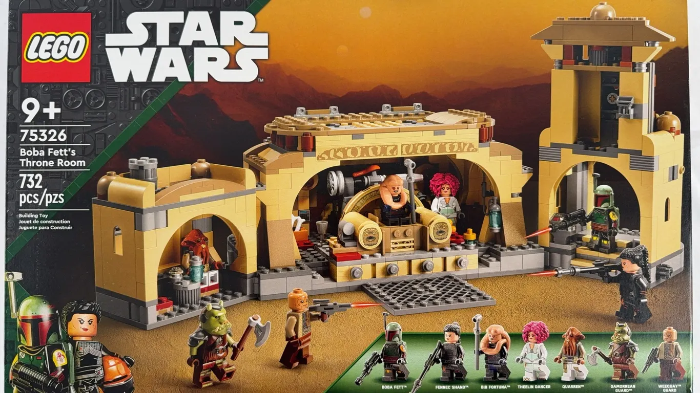 LEGO Star Wars Boba Fett's Throne Room 75326 (2022)