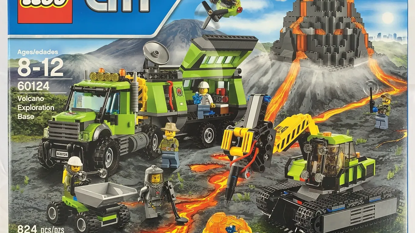 LEGO City Volcano Exploration Base 60124 (2016)