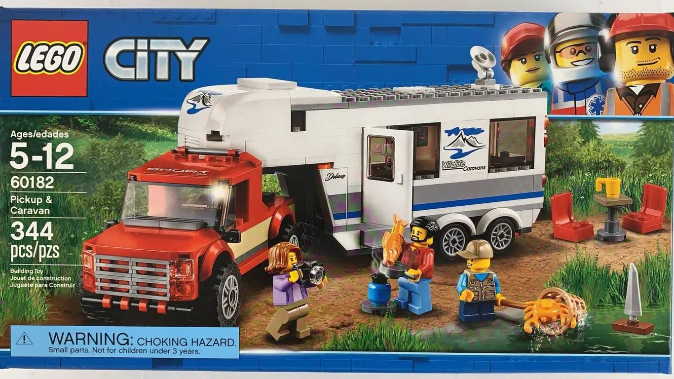 LEGO City Pickup & Caravan 60182 (2018)