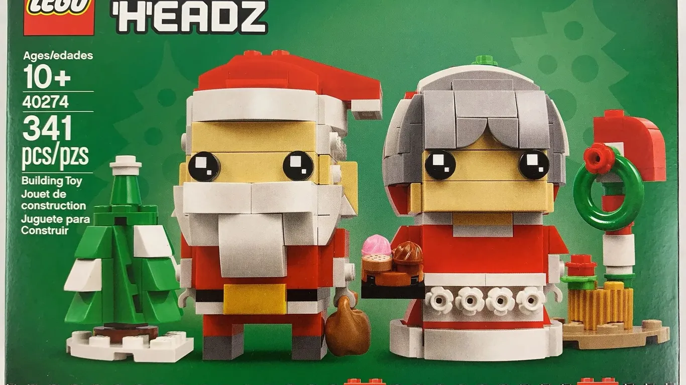 LEGO BrickHeadz Mr. Claus & Mrs. Claus 40274 (2018)