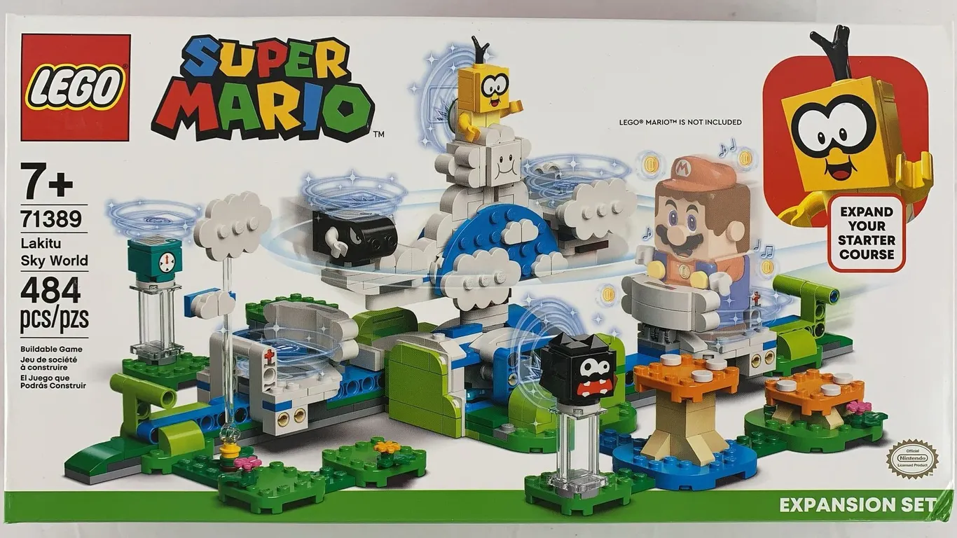 LEGO Super Mario Lakitu Sky World Expansion Set 71389 (2021)