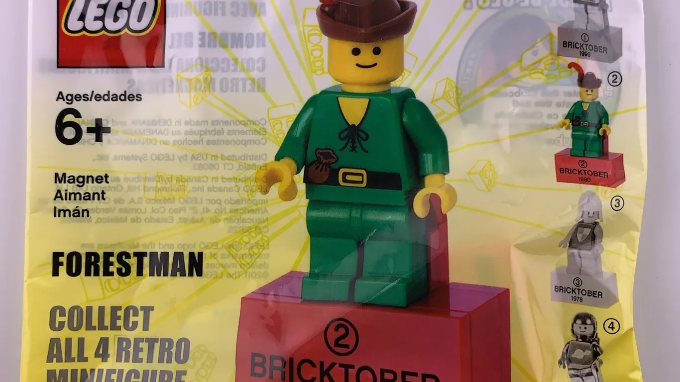 LEGO Bricktober Forestman Magnet 2856224 (2011)