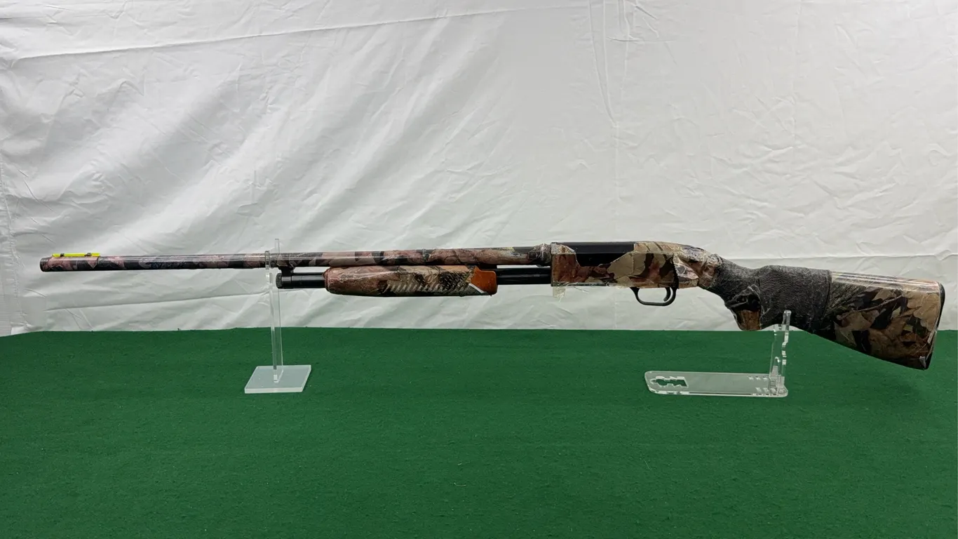Western Auto Revelation Model 310C 20 Gauge Pump Shotgun, Serial # Unknown-Covered With Camo Tape, 28” Barrel, Appears To Have Rust Under Tape