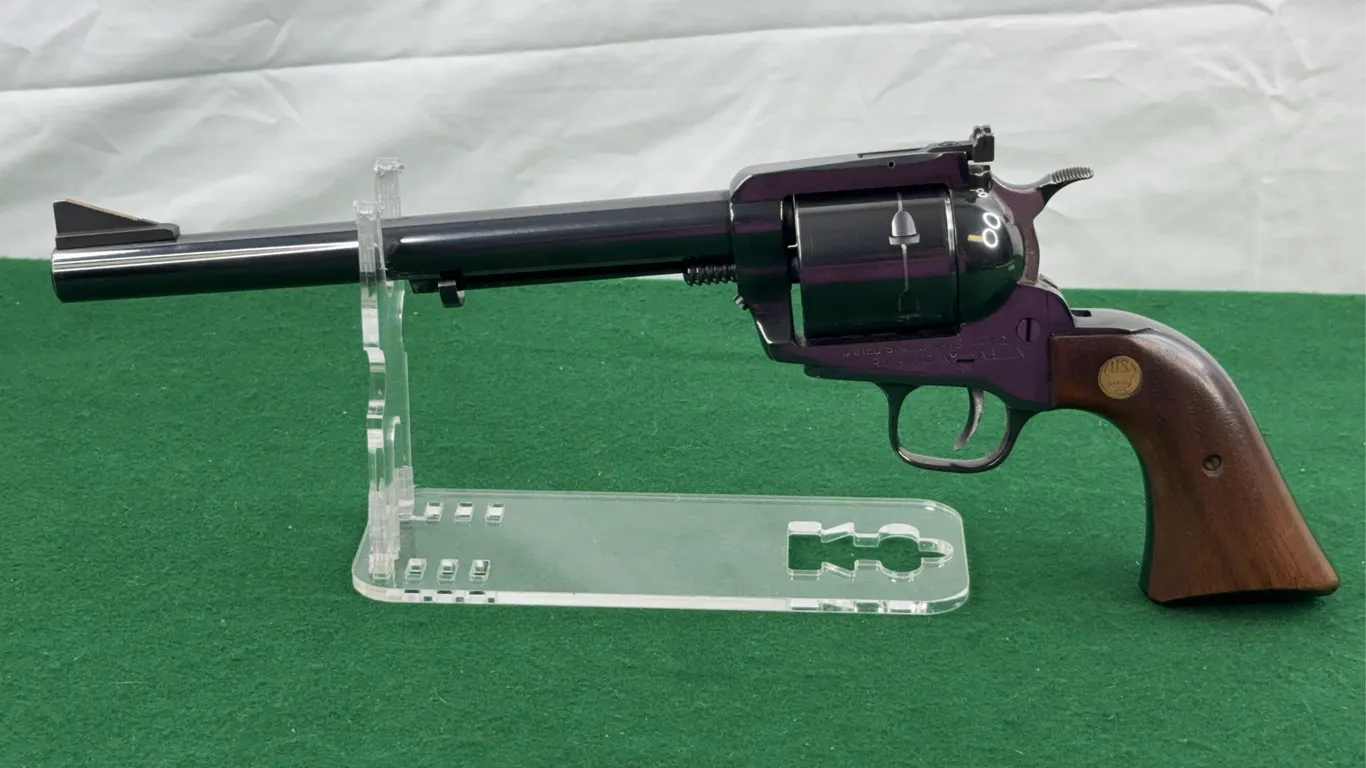 United States Arms .44 Mag Revolver, 8 1/2” Barrel, 6 Shot, Serial# 50-005783, Soft Carry Case