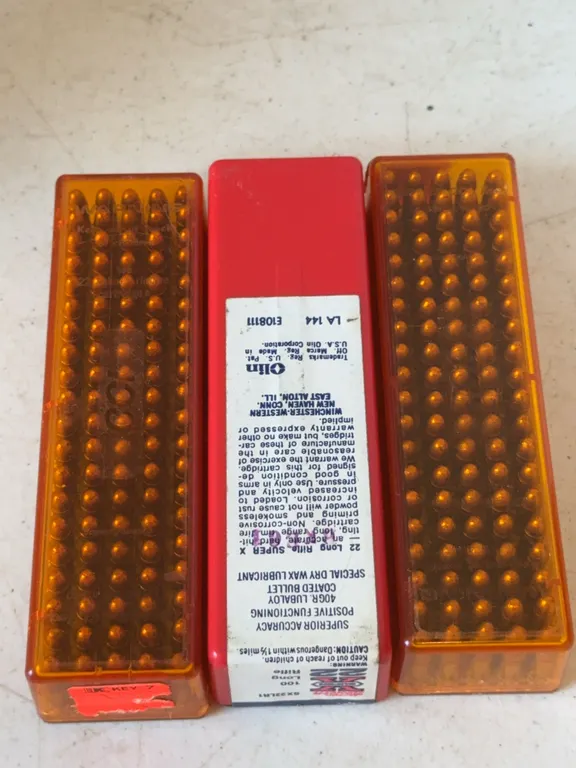 Collection of .22 Long Rifle Ammunition Including CCI Mini-Mag and Western Super X