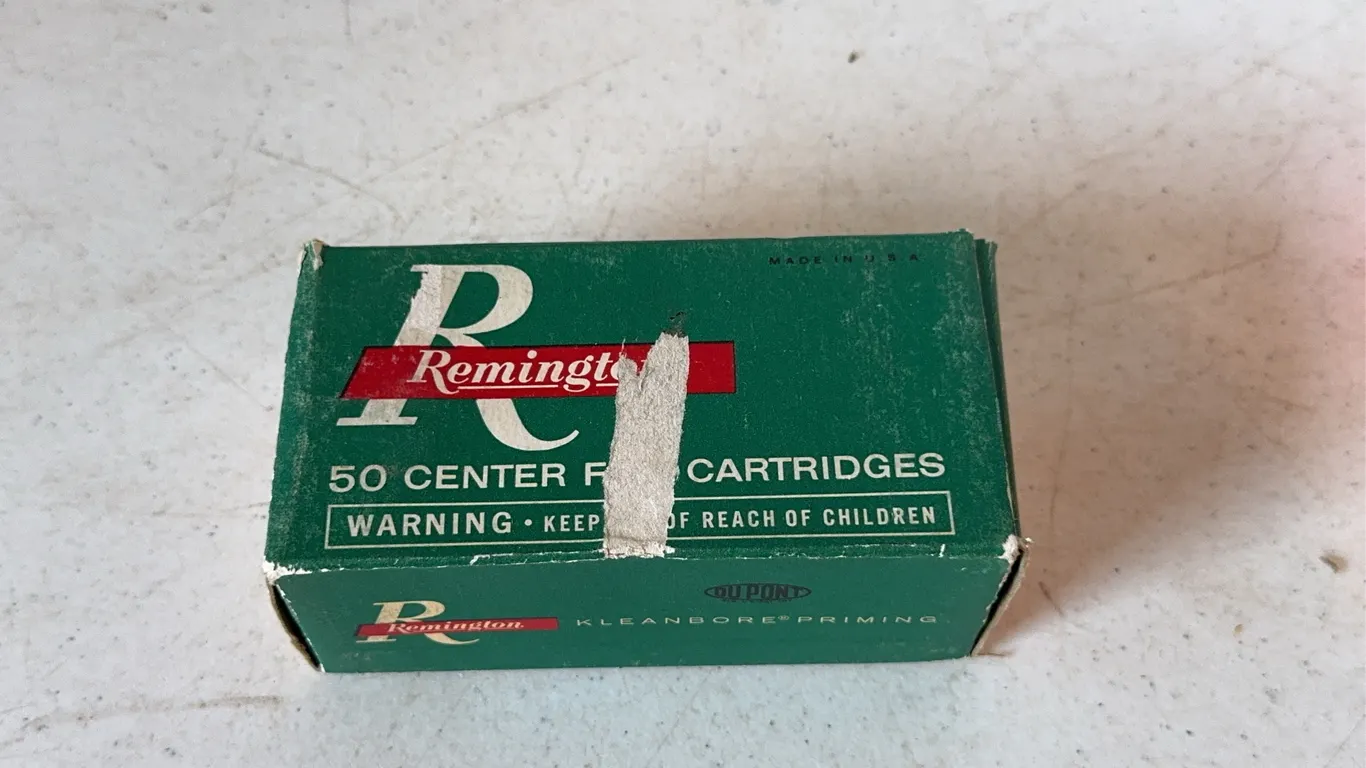 Remington 351 SLR 180 Grain Soft Point Ammunition Box